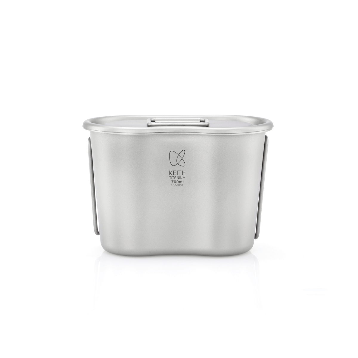 KEITH Titanium Canteen Mess Kit, 1100ml Bottle + 700ml Cup - Ti3060