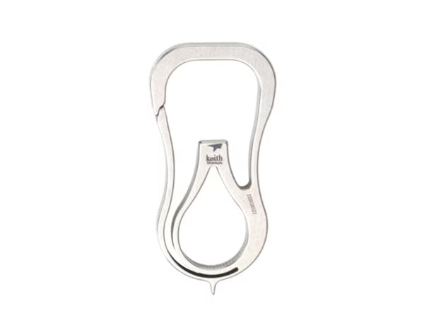 KEITH Titanium Ti1157 Titanium Carabiner set (2 pieces)