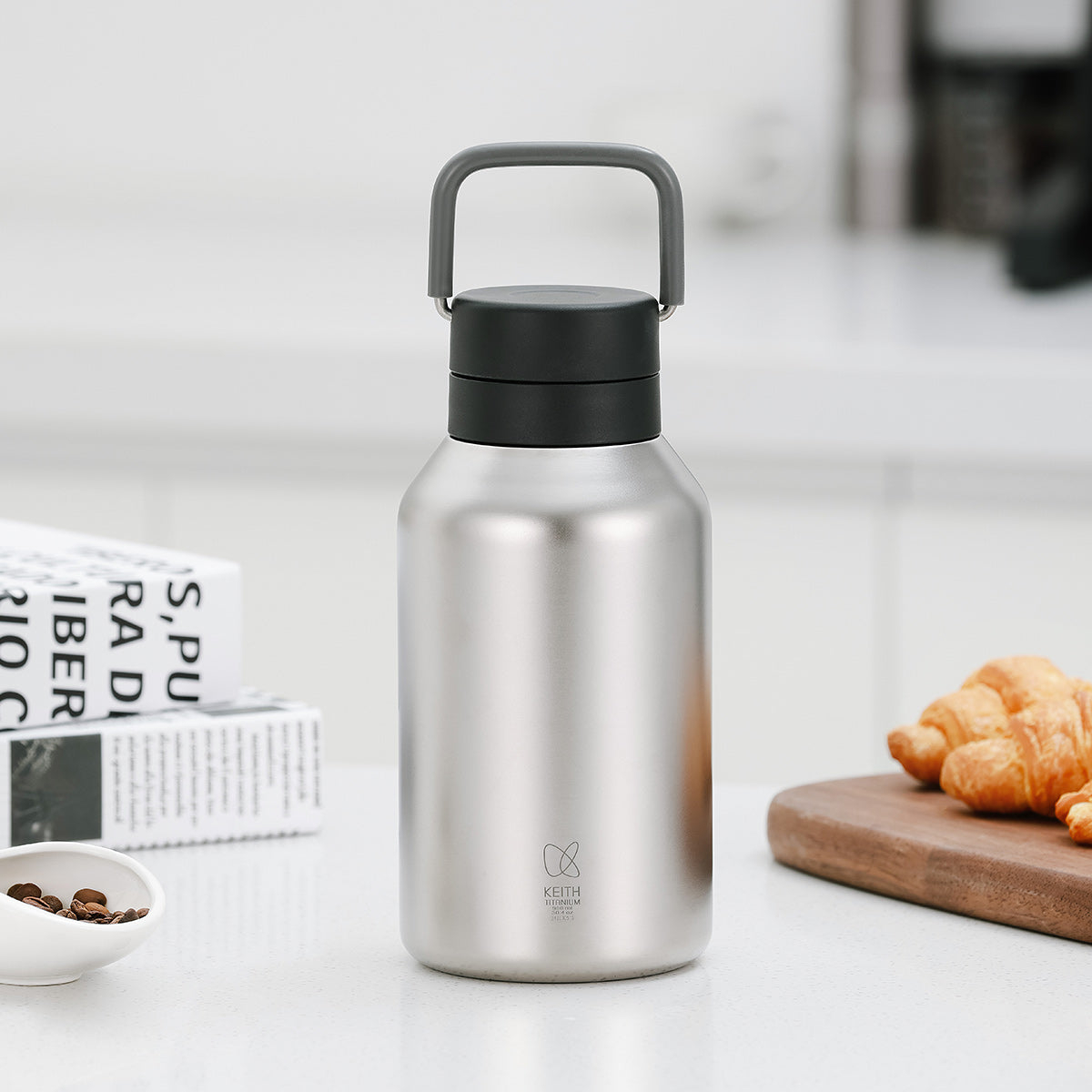KEITH Titanium Ti31105 Titanium Vacuum Bottle