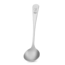 Keith Titanium Ti3602 titanium coffee cupping spoon on a white background