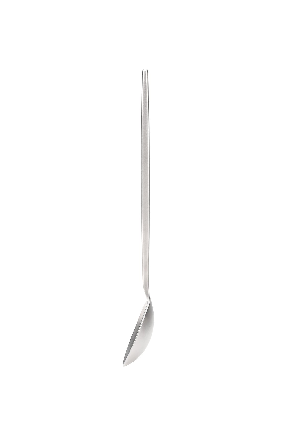 縦に立てたKEITH Titanium Ti5205スプーンの横顔ビュー