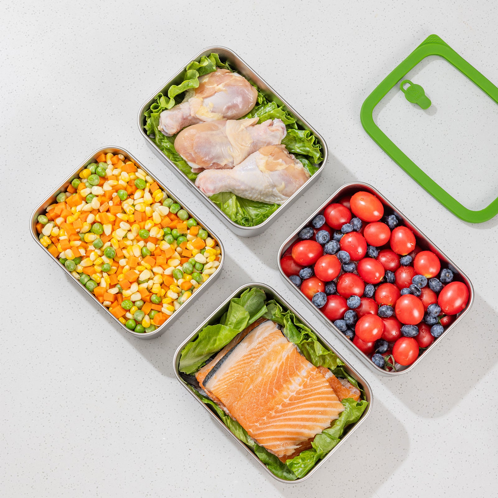 KEITH Titanium TI5386 Titanium storage container