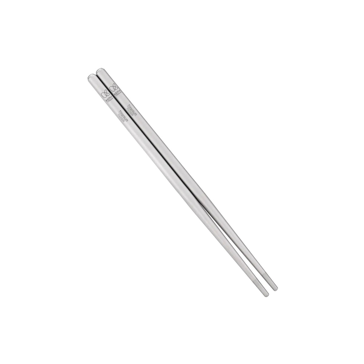 KEITH Titanium Square Handle Chopsticks, Ultralight 15g - Ti5622
