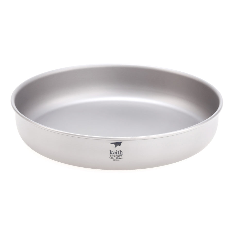 Keith Titanium Ti8702 1.0 L ultralight plate on a white background