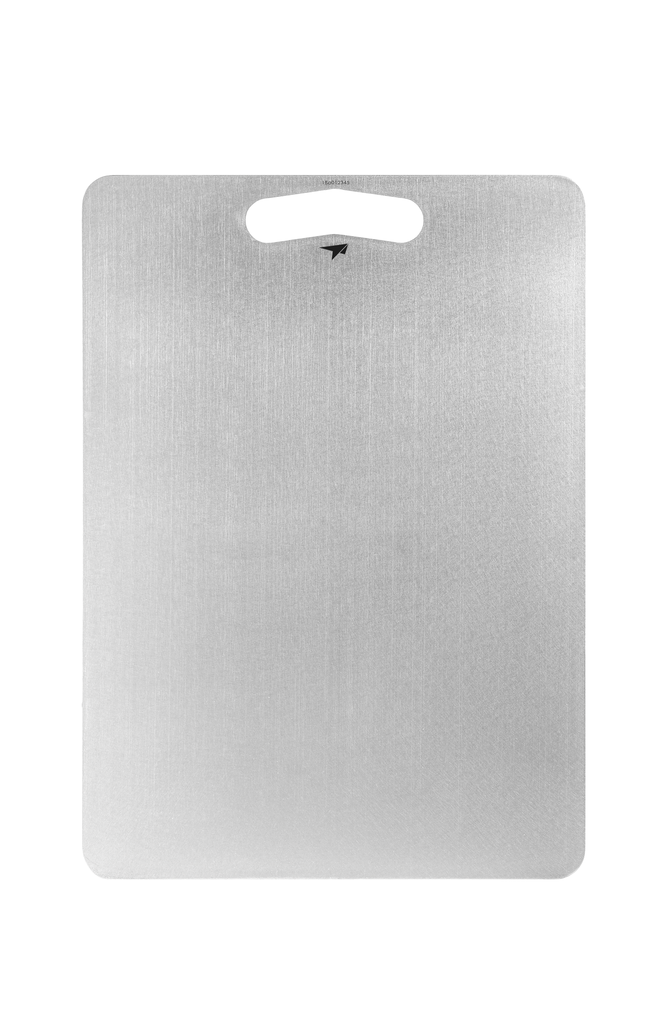 Keith Titanium Ti8722 large pure titanium cutting board with integrated handle slot
