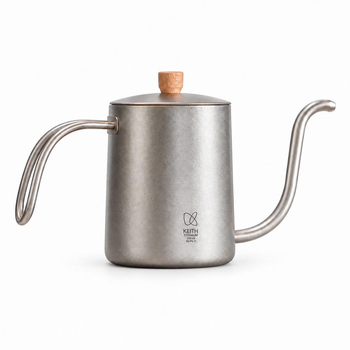 KEITH Titanium Handled Kettle, 350 ml- Ti3626