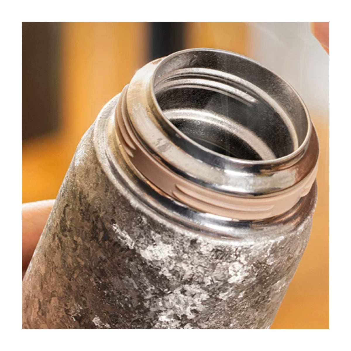 KEITH チタン製真空断熱ボトル 茶こし付き 430mL / 14.5 fl oz - Ti3107