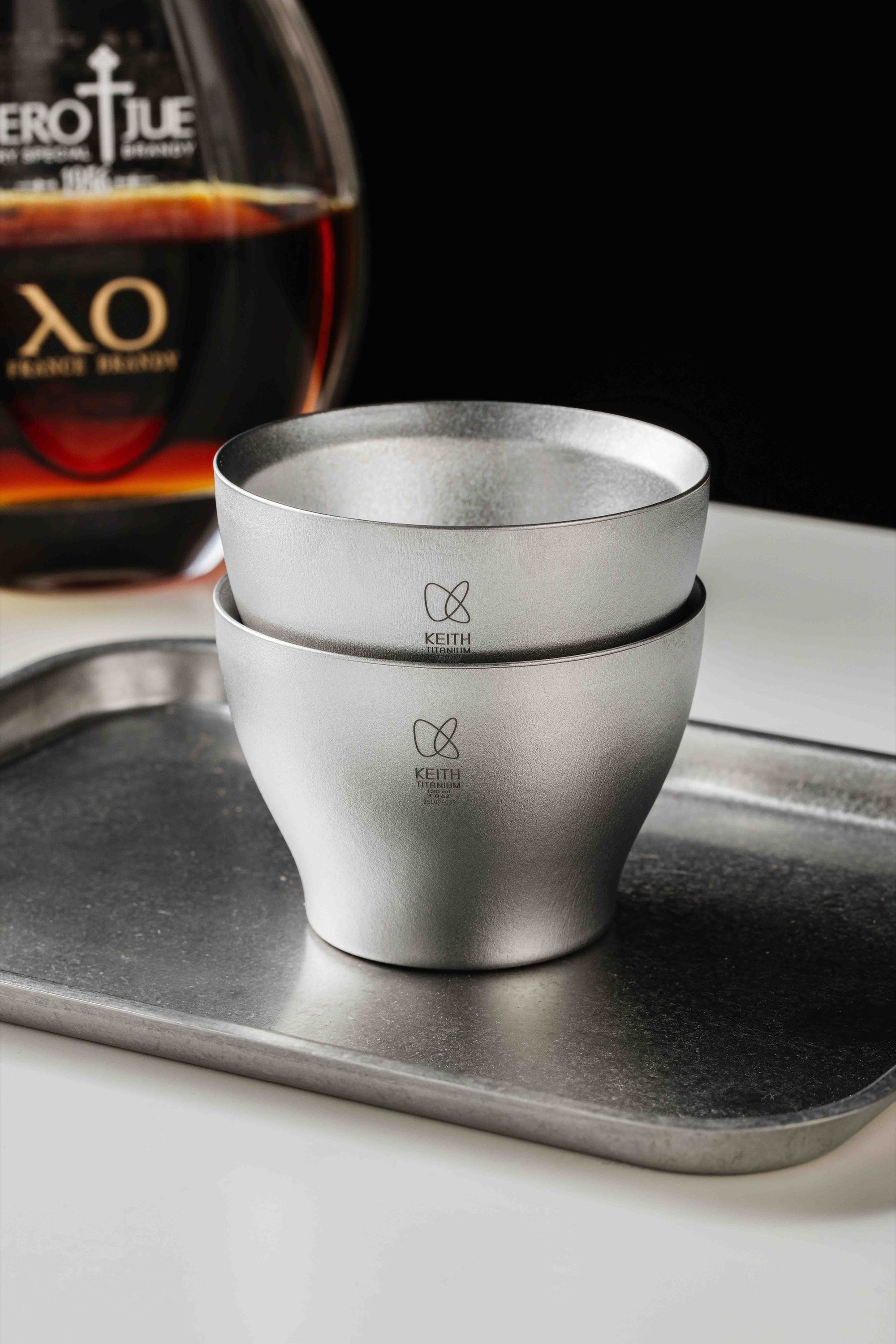 Stacked Keith Titanium Ti3909 Huaiyue cups